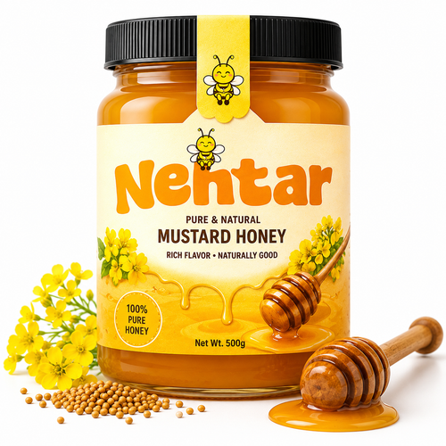 Nehtar Mustard Honey | Pure & Natural Raw Honey