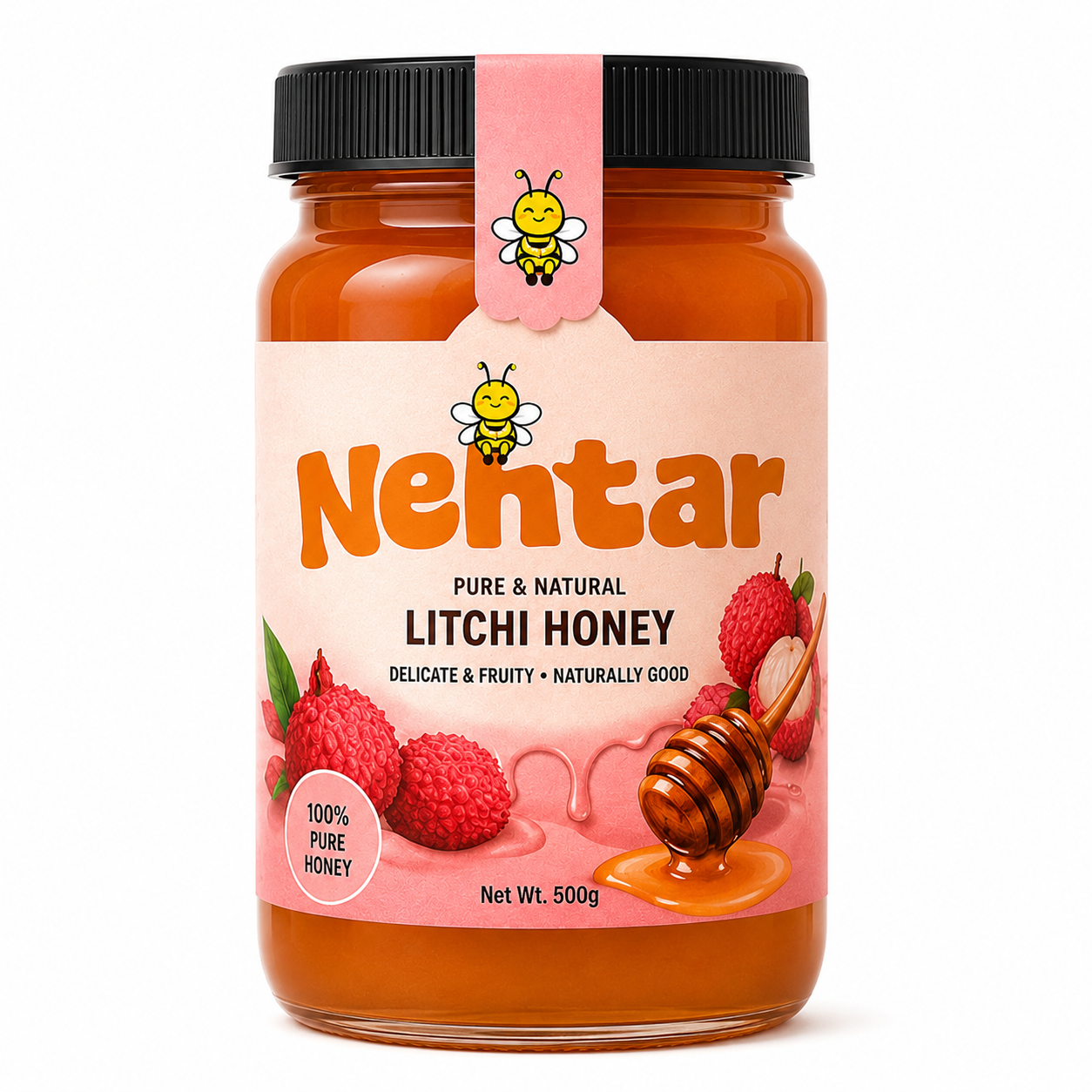 Nehtar Litchi Honey | Pure & Natural Raw Honey