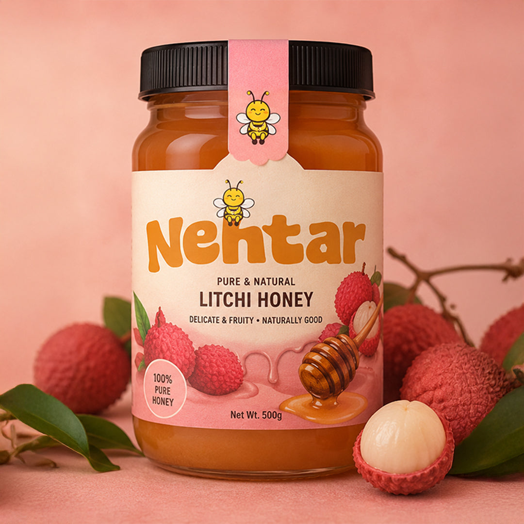 Nehtar Litchi Honey | Pure & Natural Raw Honey
